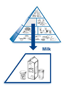 牛奶金字塔