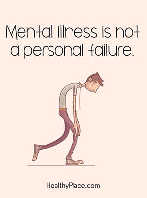 精神疾病不是个人失败。