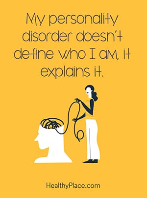 我的个性障碍没有定义我是谁，它解释了它。”data-entity-type=