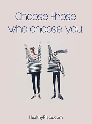 选择那些选择你的人。