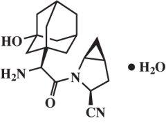 Saxagliptin结构公式