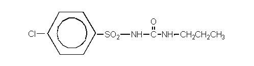 氯丙胺结构式
