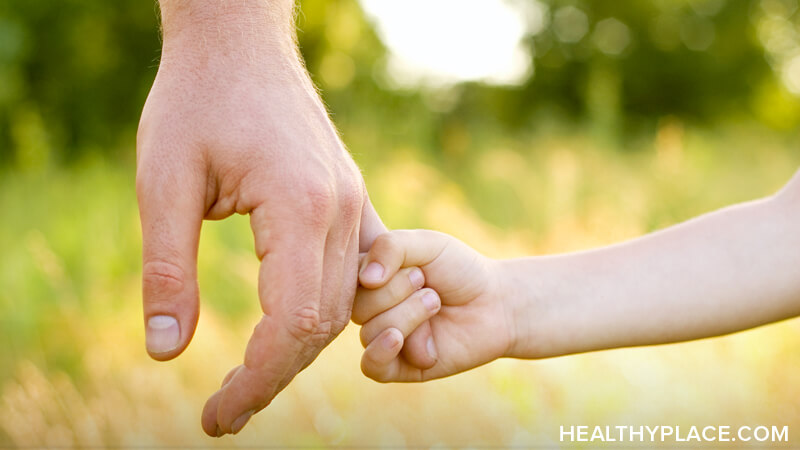 父母与儿子之间的联系是健康的地方