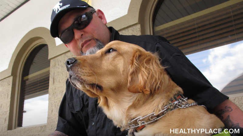 有特殊训练的PTSD服务犬，但狗真的可以帮助PTSD，PTSD治疗狗可以帮助康复吗？在健康场所找出答案。