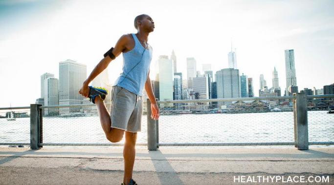 外面锻炼对于血基治疗障碍有益，但当别人不练习社会疏远时，这是压力。在健美的地方阅读更多。