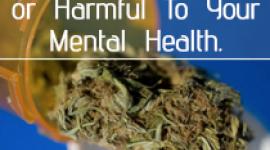 大麻是乐于助人或有害的心理健康