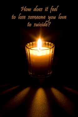 失去某人自杀并不是有些感觉你用普通话语描述。在回忆中描述了丢失某人自杀。看一看。