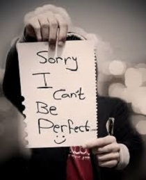 你努力是完美的吗？你犯了错误吗？在所有事情中，你会强调完美吗？学会放手，没有人是完美的。